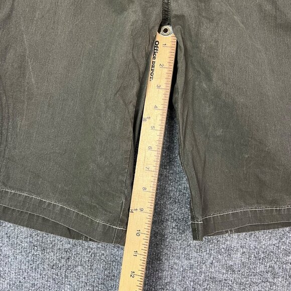 KÜHL Men's Olive "Vintage Patina Dye" Cotton Blend Hiking Shorts - Size 40 - Picture 3 of 6